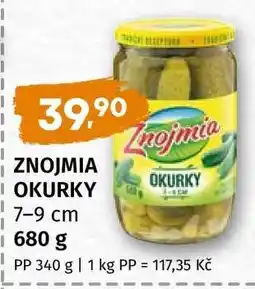 Terno Znojmia Okurky nabídka