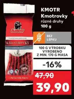 Kaufland KMOTR Kmotrovky různé druhy 100 g nabídka