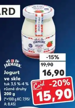 Kaufland Jarmark Jogurt ve skle nabídka