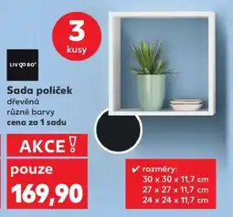 Kaufland Sada poliček nabídka