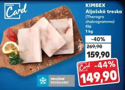 Kaufland KIMBEX Aljašská treska (Theragra chalcogramma) filé nabídka