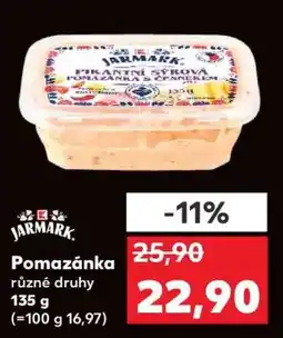 Kaufland Pomazánka Jarmark nabídka