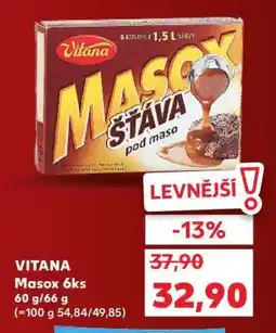 Kaufland VITANA Masox 6ks nabídka