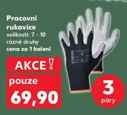 Kaufland Pracovní rukavice nabídka