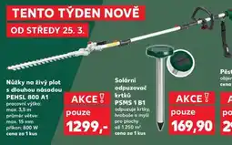 Kaufland Nůžky na živý plot s dlouhou násadou PEHSL 800 A1 nabídka