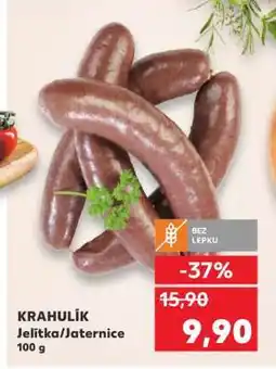 Kaufland KRAHULÍK Jelítka/Jaternice 100 g nabídka