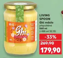 Kaufland LIVING SPOON Ghí máslo přepuštěné nabídka