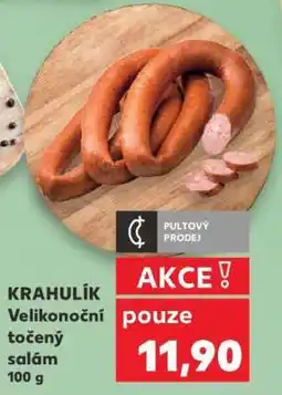 Kaufland KRAHULÍK Velikonoční točený salám 100 g nabídka