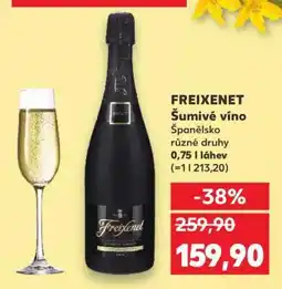 Kaufland FREIXENET Šumivé víno nabídka