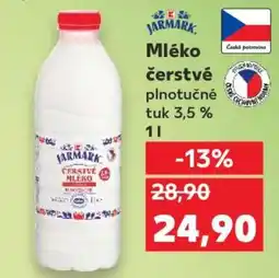 Kaufland Jarmark Mléko čerstvé plnotučné nabídka