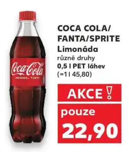 Kaufland Coca-Cola, Fanta, Sprite nabídka