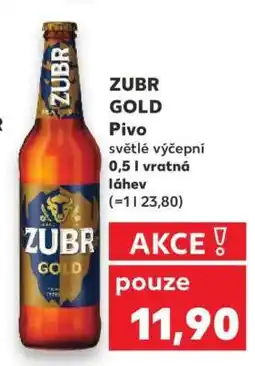 Kaufland ZUBR GOLD nabídka