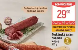 Globus Toskánský salám Svaman nabídka