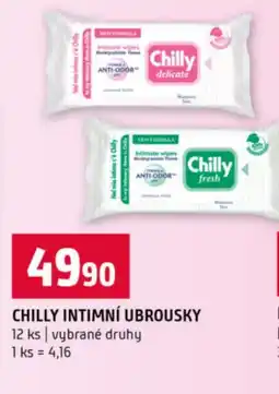 Terno Chilly intimní ubrousky nabídka