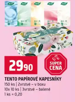 Terno Tento papírové kapesníky nabídka