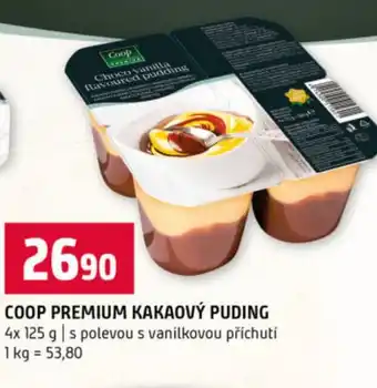 Terno Coop Premium kakaový puding nabídka