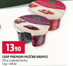 Terno Coop Premium mléčná krupice nabídka