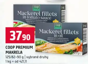 Terno Coop Premium makrela nabídka