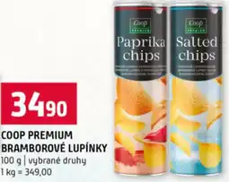 Terno Coop Premium bramborové lupínky nabídka