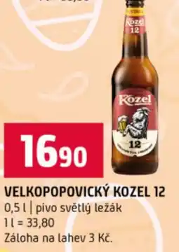 Terno Velkopopovický Kozel 12 nabídka