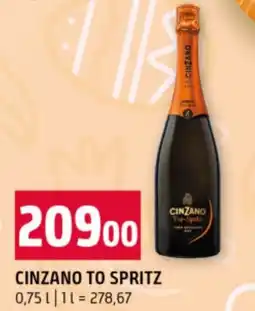 Terno Cinzano To spritz nabídka