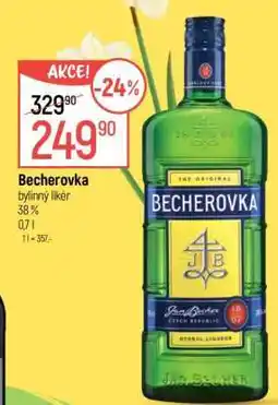 Globus Becherovka nabídka