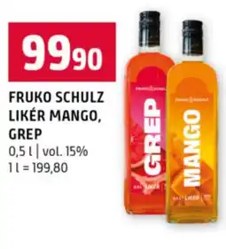 Terno Fruko Schulz liker mango, grep nabídka
