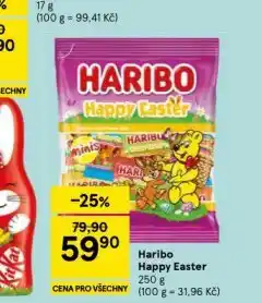 Tesco Haribo happy easter nabídka