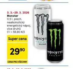 Tesco Monster nabídka