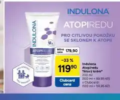 Tesco Indulona atopiredu tělový krém nabídka