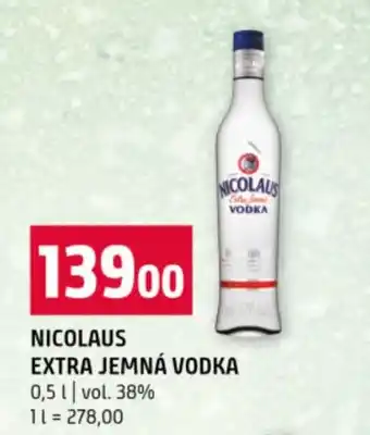 Terno Nicolaus Extra jemná vodka nabídka