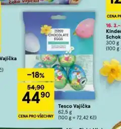 Tesco Tesco vajíčka nabídka