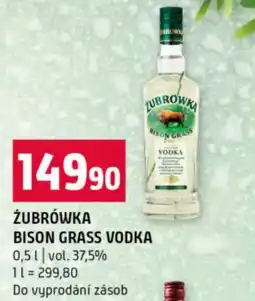 Terno Żubrówka Bison grass vodka nabídka