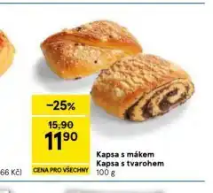 Tesco Kapsa s mákem nabídka