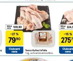 Tesco Kuřecí křídla nabídka