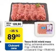 Tesco Krůtí mleté maso nabídka