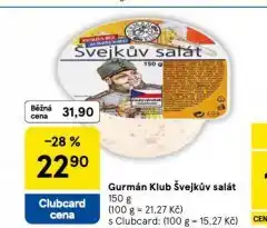 Tesco Švejkův salát nabídka