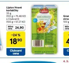 Tesco Liptov hravé korbáčiky nabídka