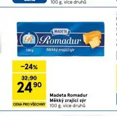 Tesco Madeta romadur nabídka