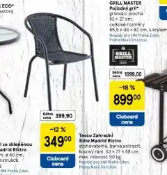 Tesco Zahradní židle madrid bistro nabídka