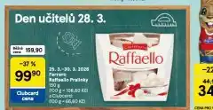 Tesco Ferrero raffaello pralinky nabídka