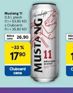 Tesco Mustang 11 nabídka