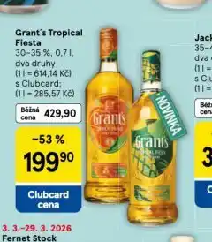 Tesco Grant´s tropical fiesta nabídka