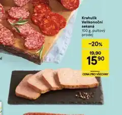 Tesco Krahulík velikonoční sekaná nabídka