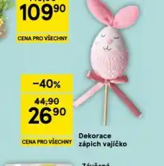 Tesco Dekorace zápich vajíčko nabídka