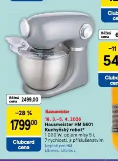 Tesco Kuchyňský robot nabídka