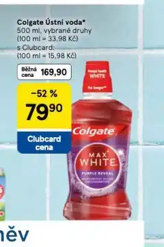 Tesco Colgate ústní voda nabídka