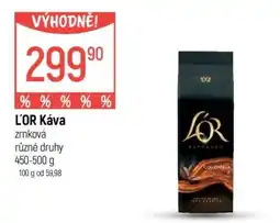 Globus L'Or Káva nabídka