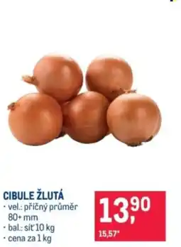 Makro Cibule žlutá nabídka