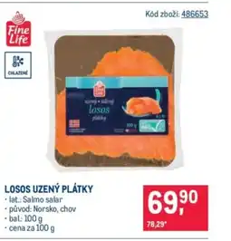 Makro Losos uzený plátky nabídka